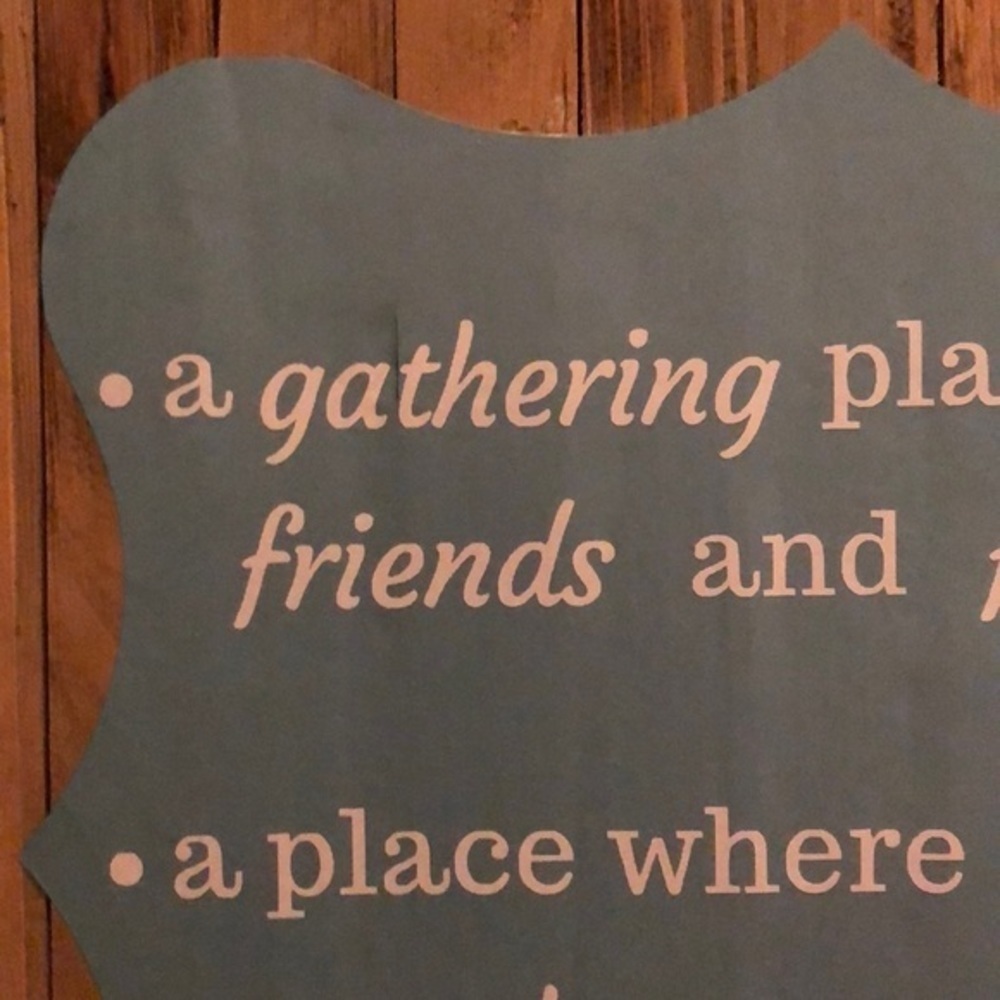 Wood Kitchen Sign - Picture 6 of 8